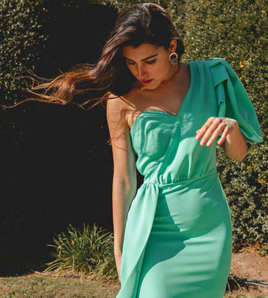 CLAVEL | Vestido midi