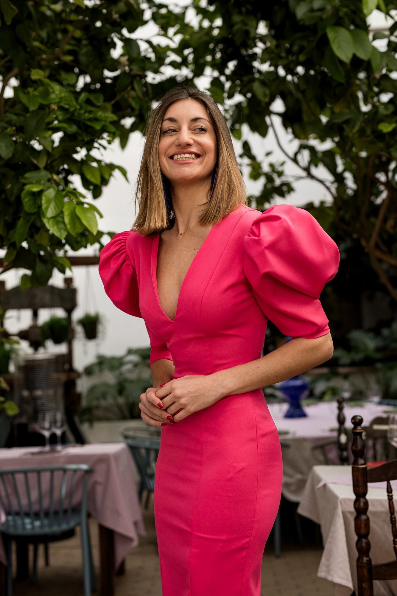 ALHELI | Vestido midi